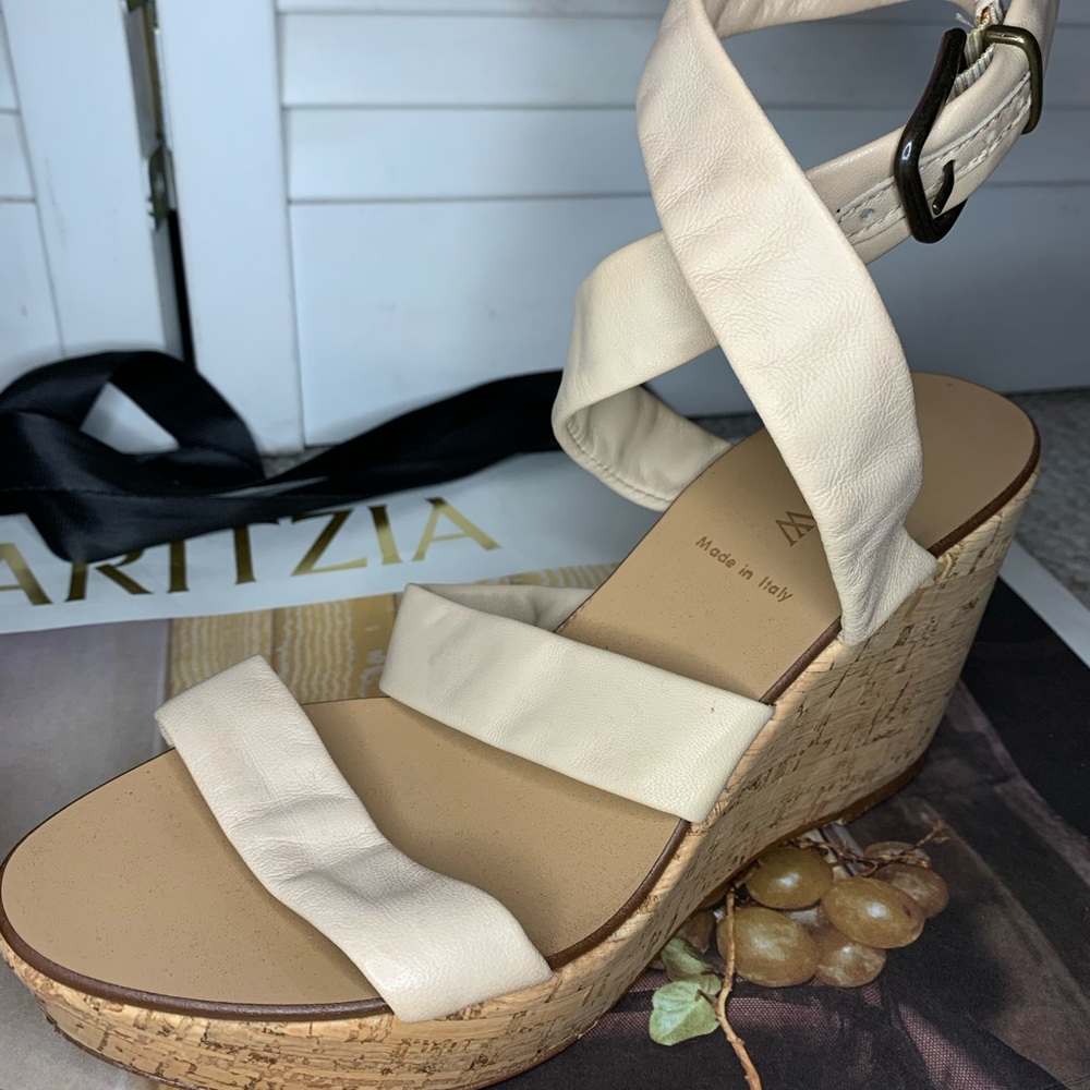 Cream J Crew Wedges